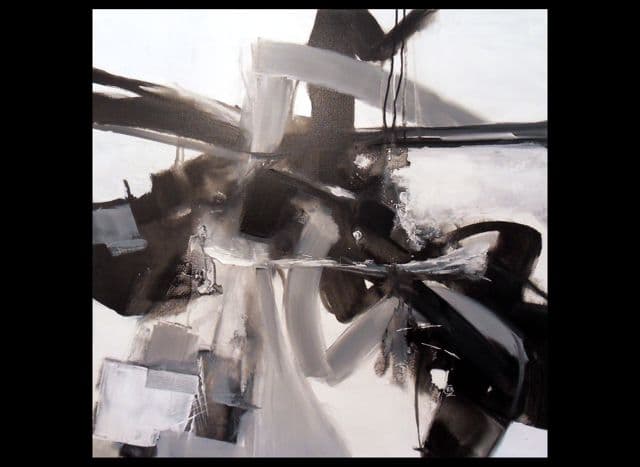 Azimut, Acrylique · 80 × 80 cm