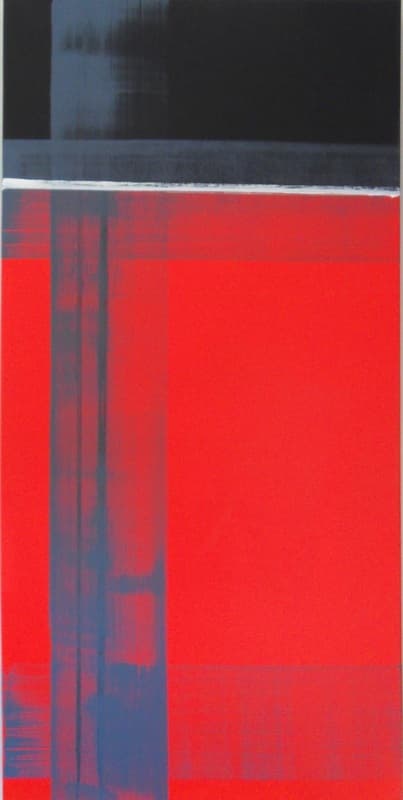 Trame n° 62, Acrylique · 100 × 50 cm