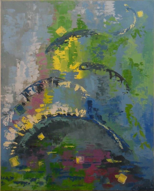 Corne d'abondance, Huile · 60 × 81 cm