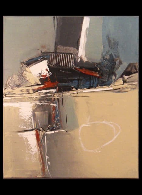 Urban 1, Acrylique · 54 × 65 cm