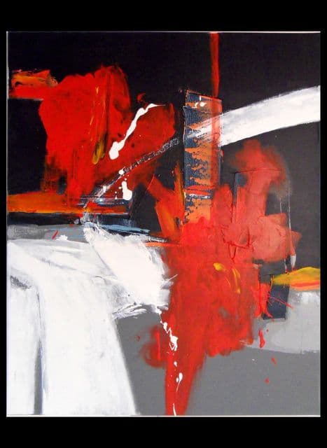 Abstrait n° 27 1, Acrylique · 54 × 65 cm