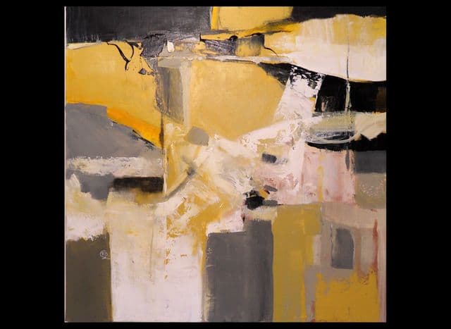 Abstrait n° 29, Acrylique · 70 × 70 cm
