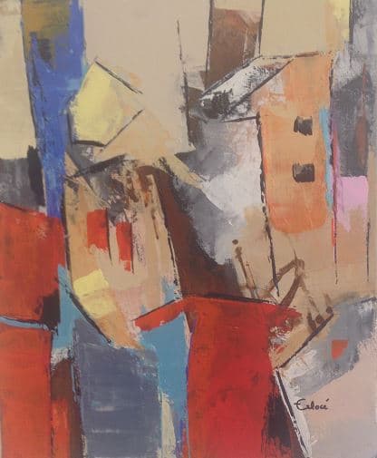 Kaleidos C, Acrylique · 46 × 38 cm